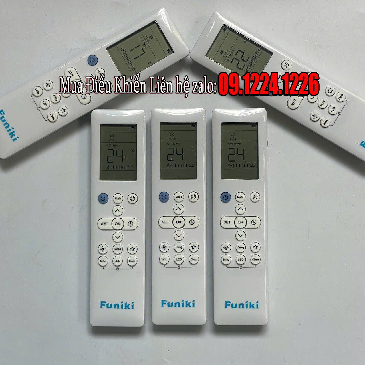 Điều khiển điều h&ograve;a FUNIKI HSC 09TMU