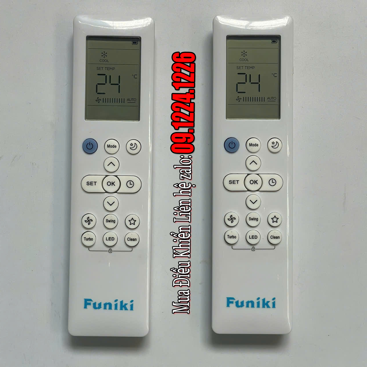 Điều khiển điều h&ograve;a FUNIKI HSC 09TMU