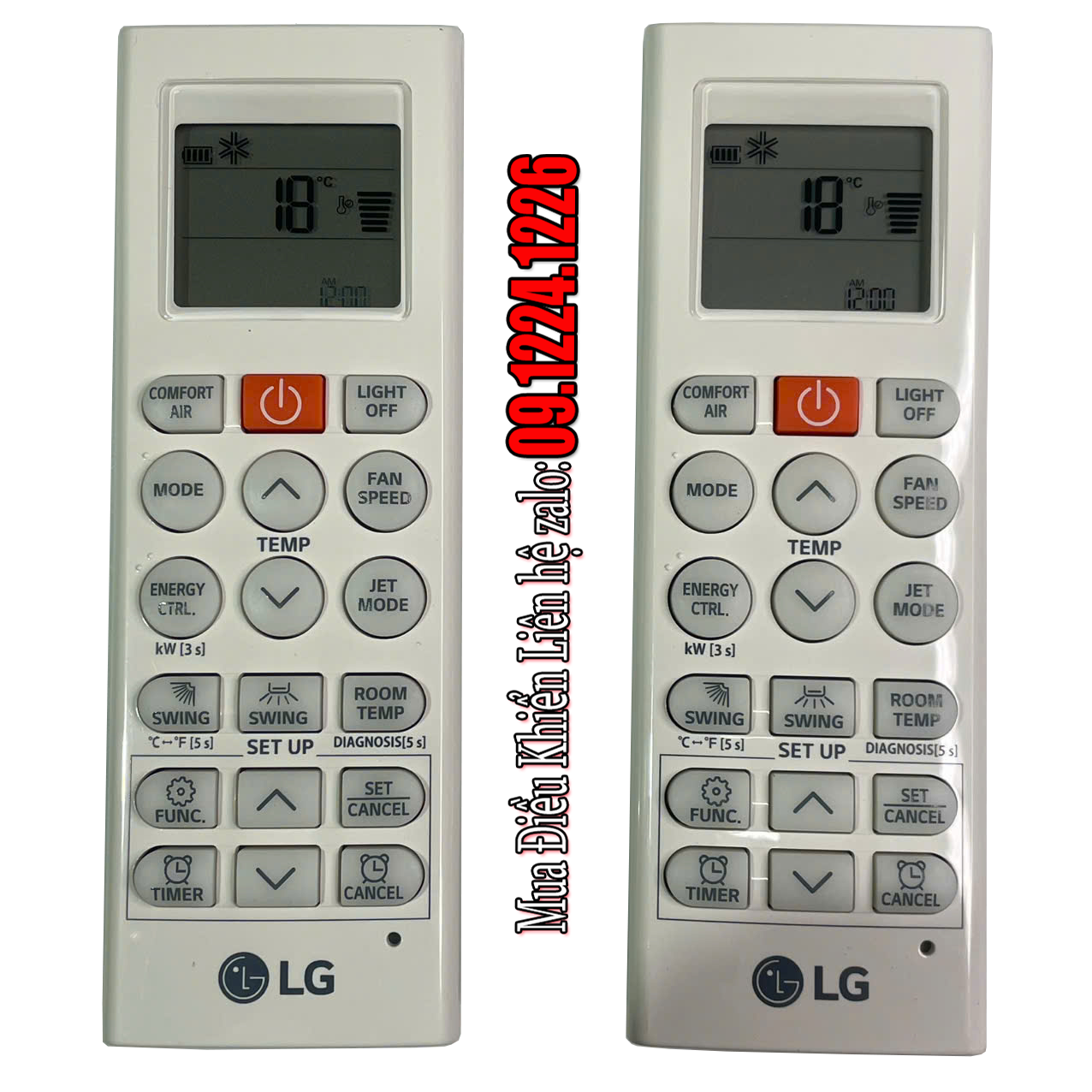 Điều khiển điều h&ograve;a điều h&ograve;a LG