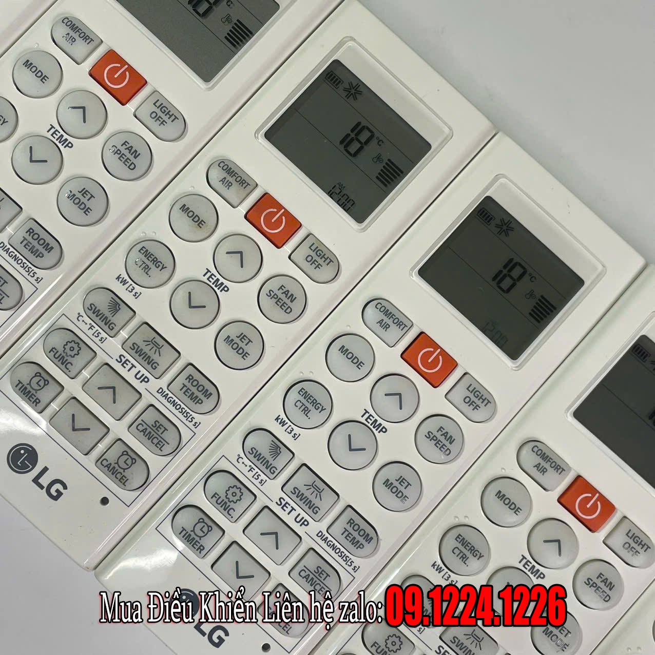 Điều khiển điều h&ograve;a điều h&ograve;a LG