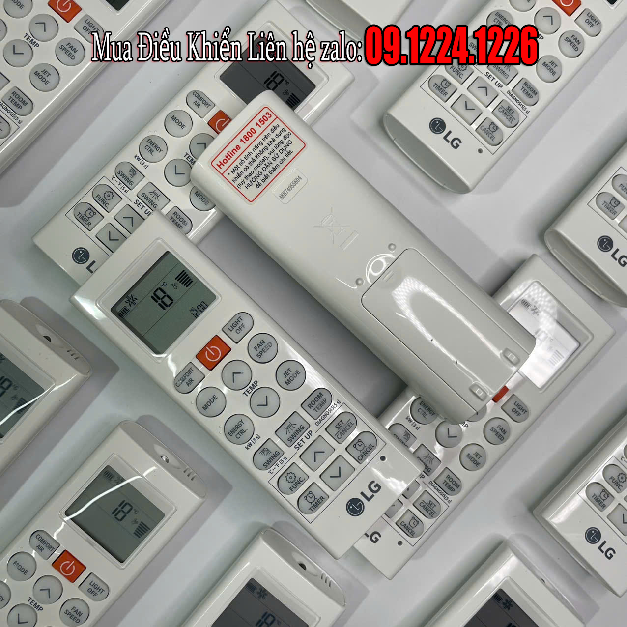Điều khiển điều h&ograve;a điều h&ograve;a LG