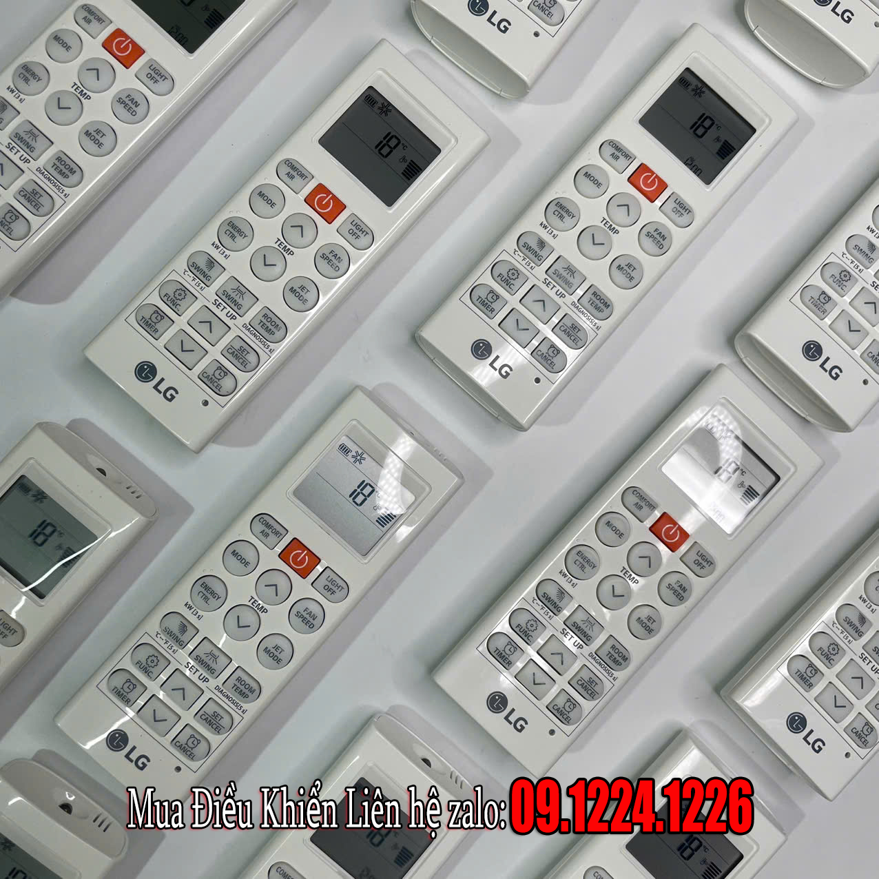 Điều khiển điều h&ograve;a điều h&ograve;a LG