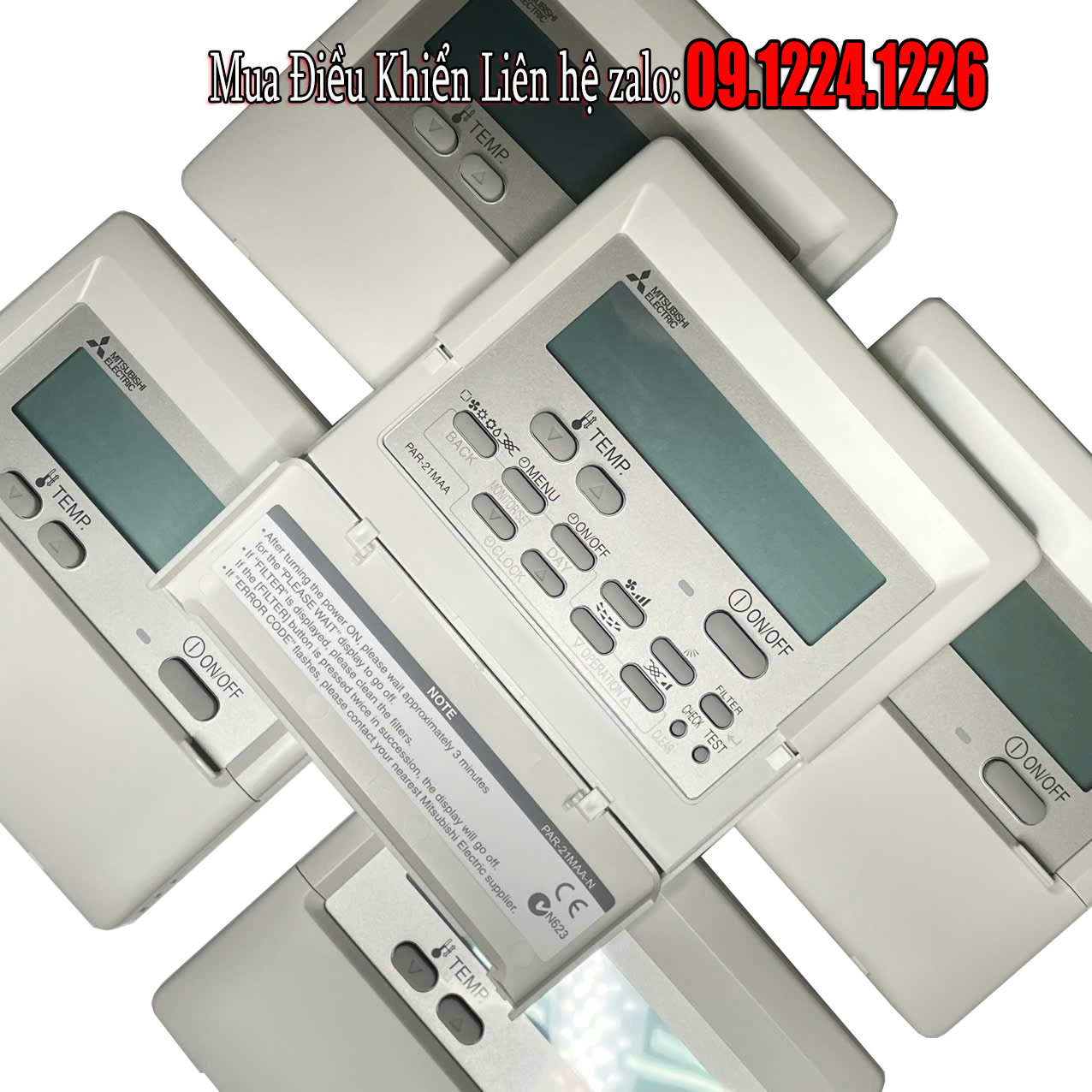 Điều khiển điều hoa &Acirc;M TRẦN MITSUBISHI ELECTRIC PAR-21MAA