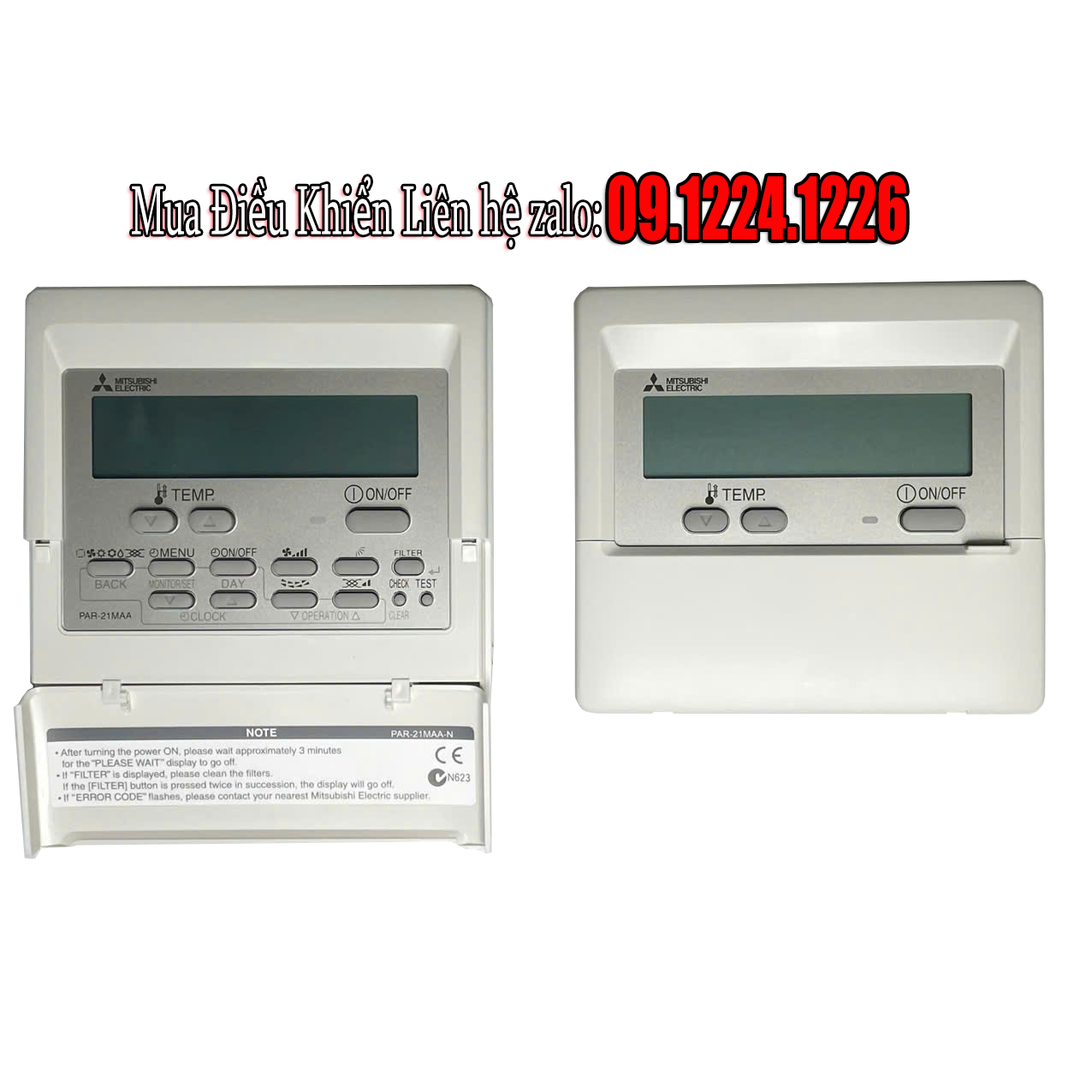 Điều khiển điều hoa &Acirc;M TRẦN MITSUBISHI ELECTRIC PAR-21MAA